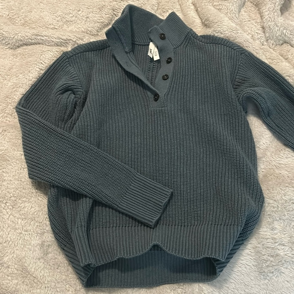 Pact Women's Blue Sweater